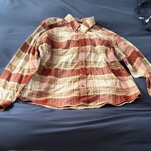 Eddie Bauer Rustic Plaid Shirt